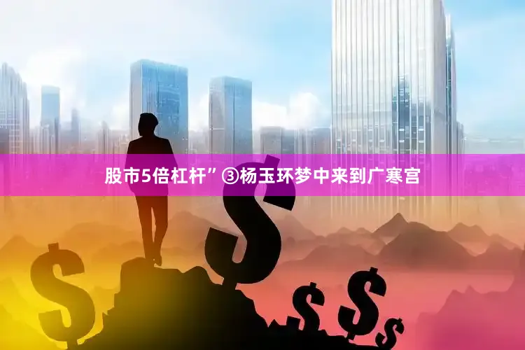 股市5倍杠杆”③杨玉环梦中来到广寒宫